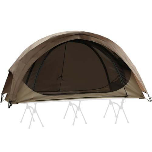 1万円以下も】ソロキャンプが劇的に快適になるコットテント10選